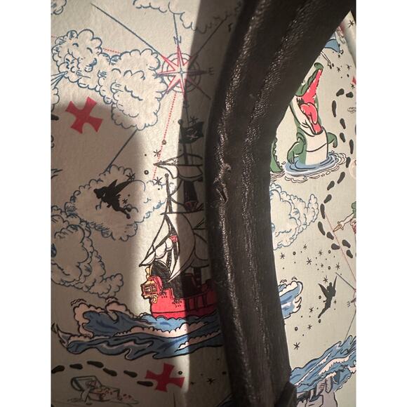 Loungefly Disney Peter Pan Map Mini Backpack - BoxLunch Exclusive Hook Pirates - Picture 12 of 13